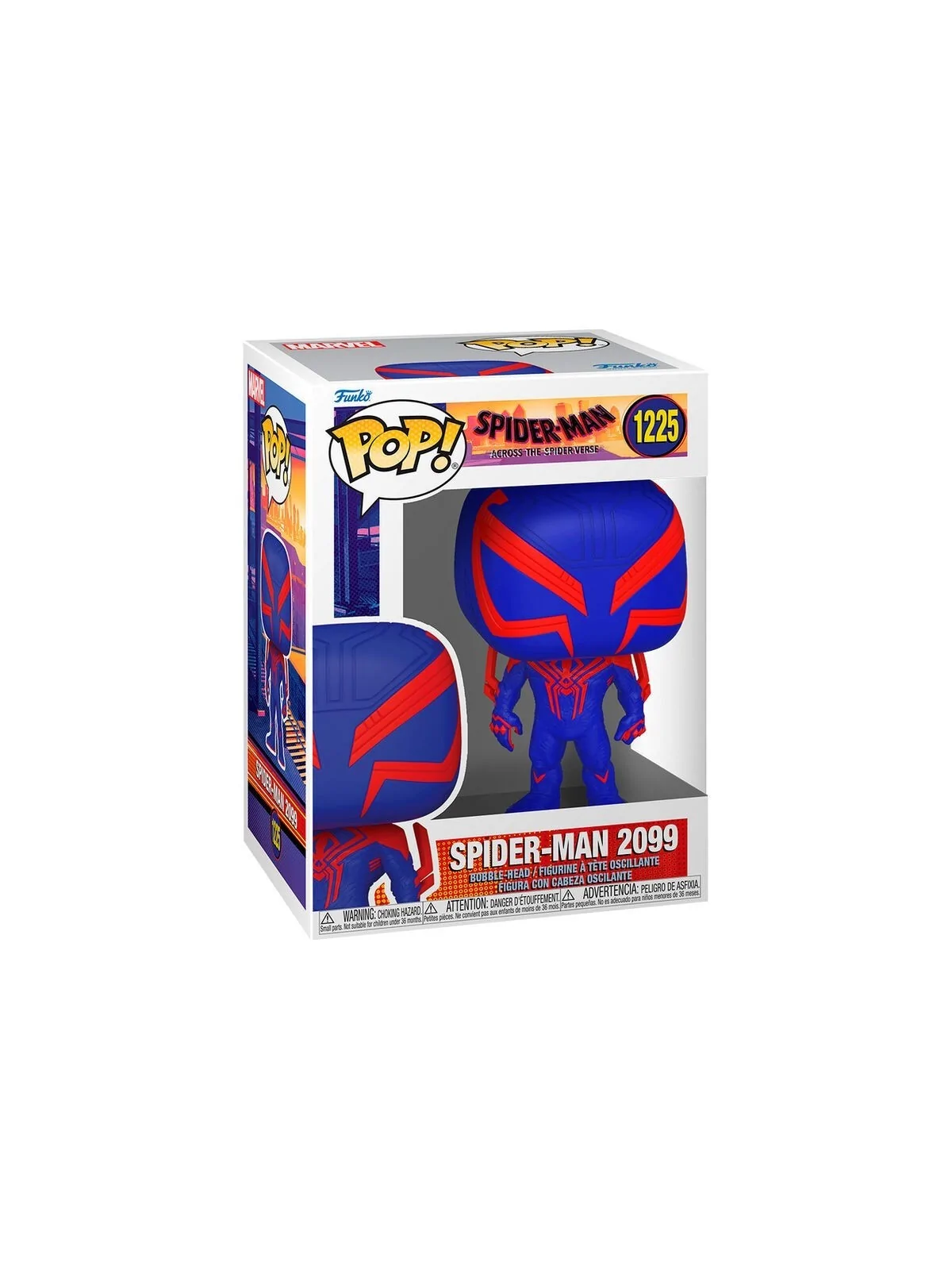 Funko POP! Marvel Spiderman Across the Spiderverse: Spider-Man 2099 (1225) de Funko en Funko Pop | La Cueva Roja