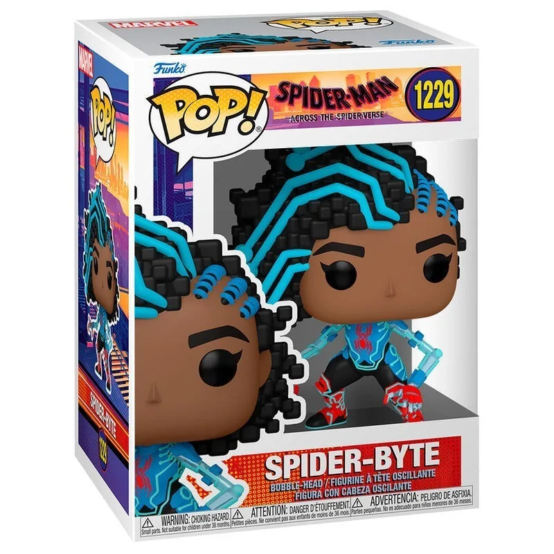 Funko POP! Marvel Spiderman Across the Spiderverse: Spider-Byte (1229) de Funko en Funko Pop | La Cueva Roja