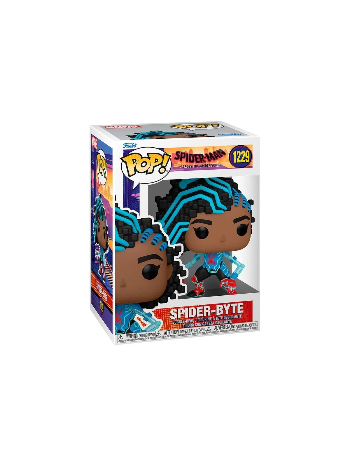 Funko POP! Marvel Spiderman Across the Spiderverse: Spider-Byte (1229) de Funko en Funko Pop | La Cueva Roja