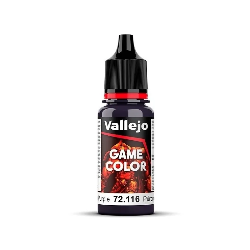 Púrpura Medianoche Game Color Vallejo 18 ml (72116) de Vallejo en Game Color | La Cueva Roja