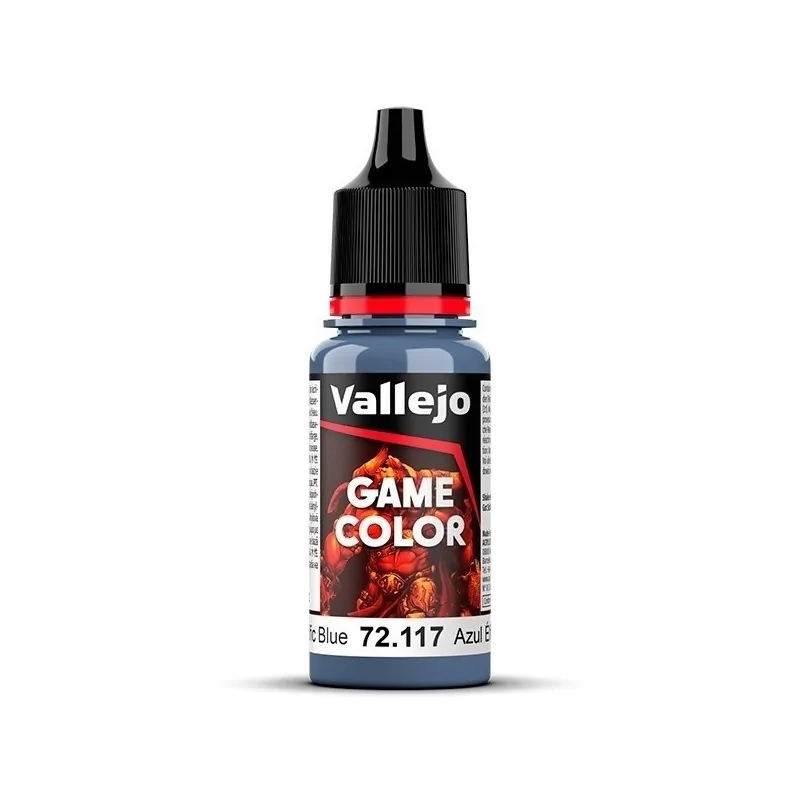 Azul Élfico Game Color Vallejo 18 ml (72117) de Vallejo en Game Color | La Cueva Roja