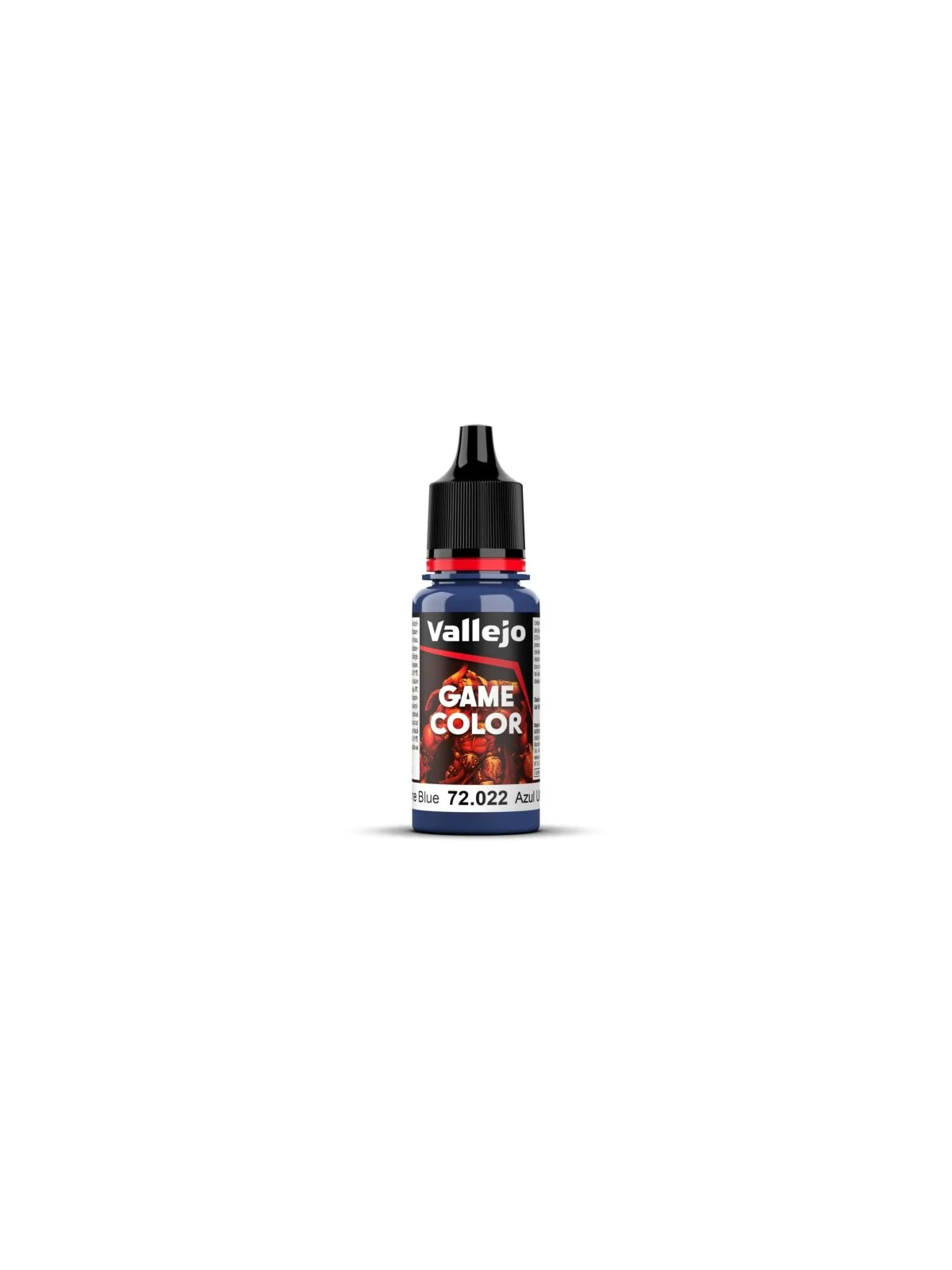 Azul Ultramar Game Color Vallejo 18 ml (72022) de Vallejo en Game Color | La Cueva Roja