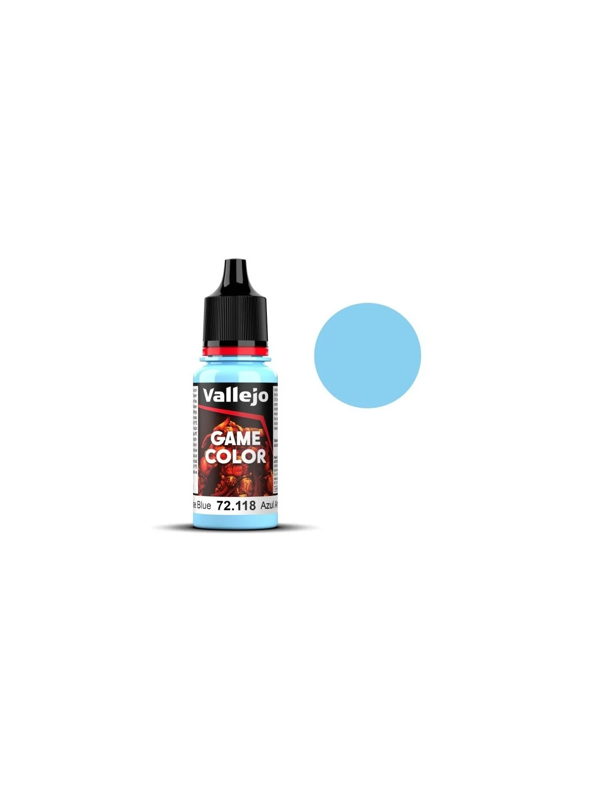 Azul Amanecer Game Color Vallejo 18 ml (72118) de Vallejo en Game Color | La Cueva Roja