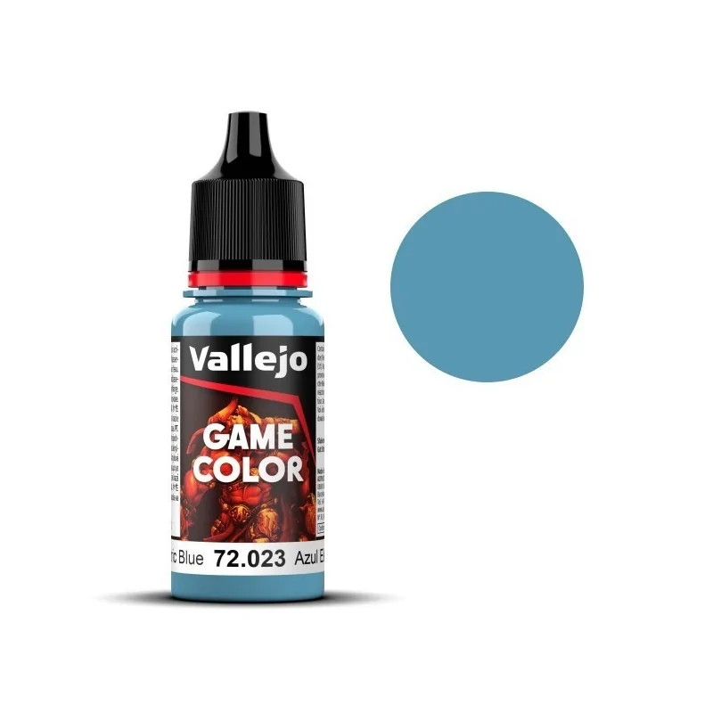 Azul Eléctrico Game Color Vallejo 18 ml (72023) de Vallejo en Game Color | La Cueva Roja