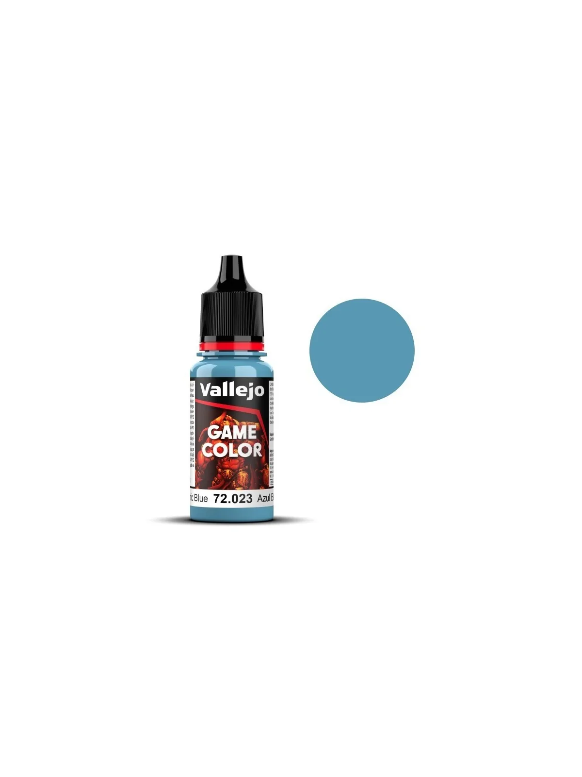 Azul Eléctrico Game Color Vallejo 18 ml (72023) de Vallejo en Game Color | La Cueva Roja