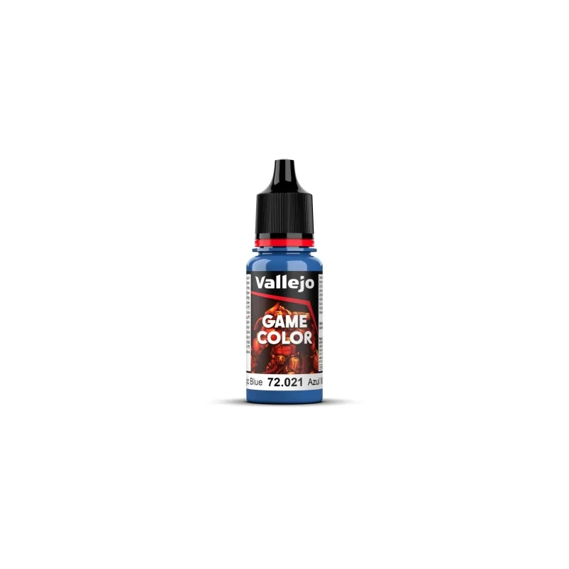 Azul Mágico Game Color Vallejo 18 ml (72021) de Vallejo en Game Color | La Cueva Roja