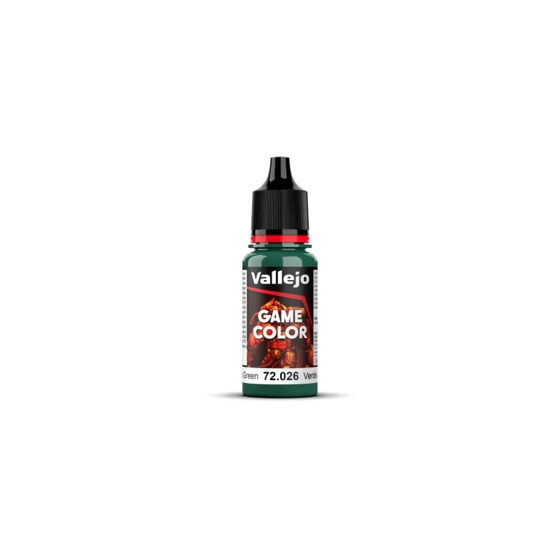 Verde Jade Game Color Vallejo 18 ml (72026) de Vallejo en Game Color | La Cueva Roja