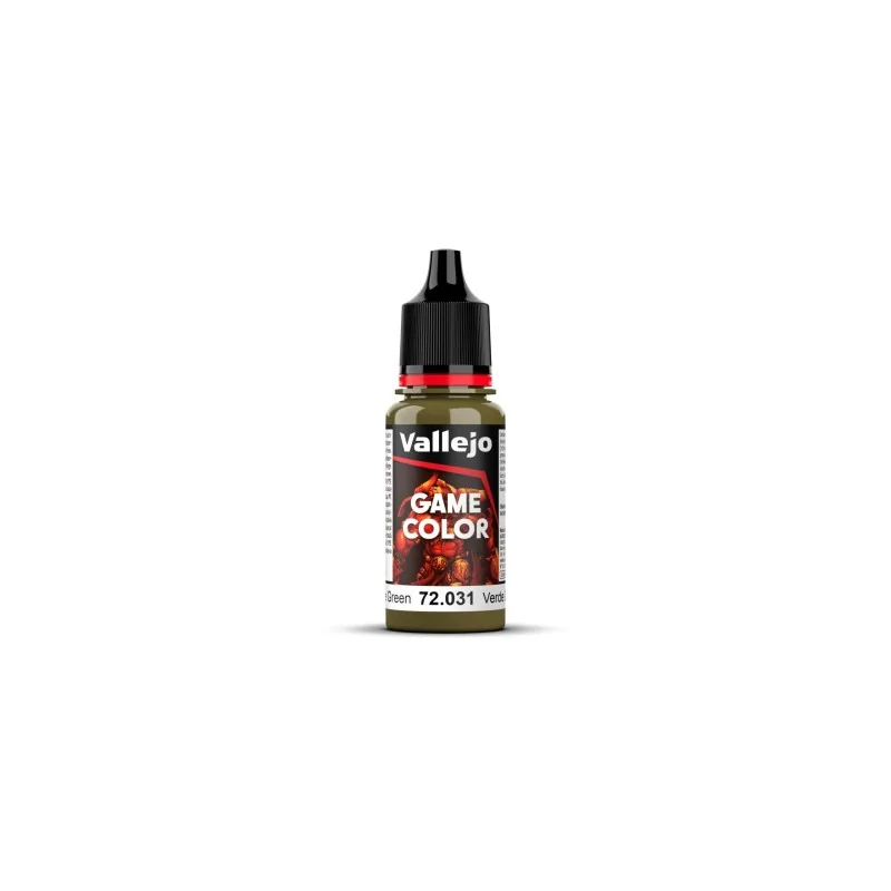 Verde Camuflaje Game Color Vallejo 18 ml (72031) de Vallejo en Game Color | La Cueva Roja