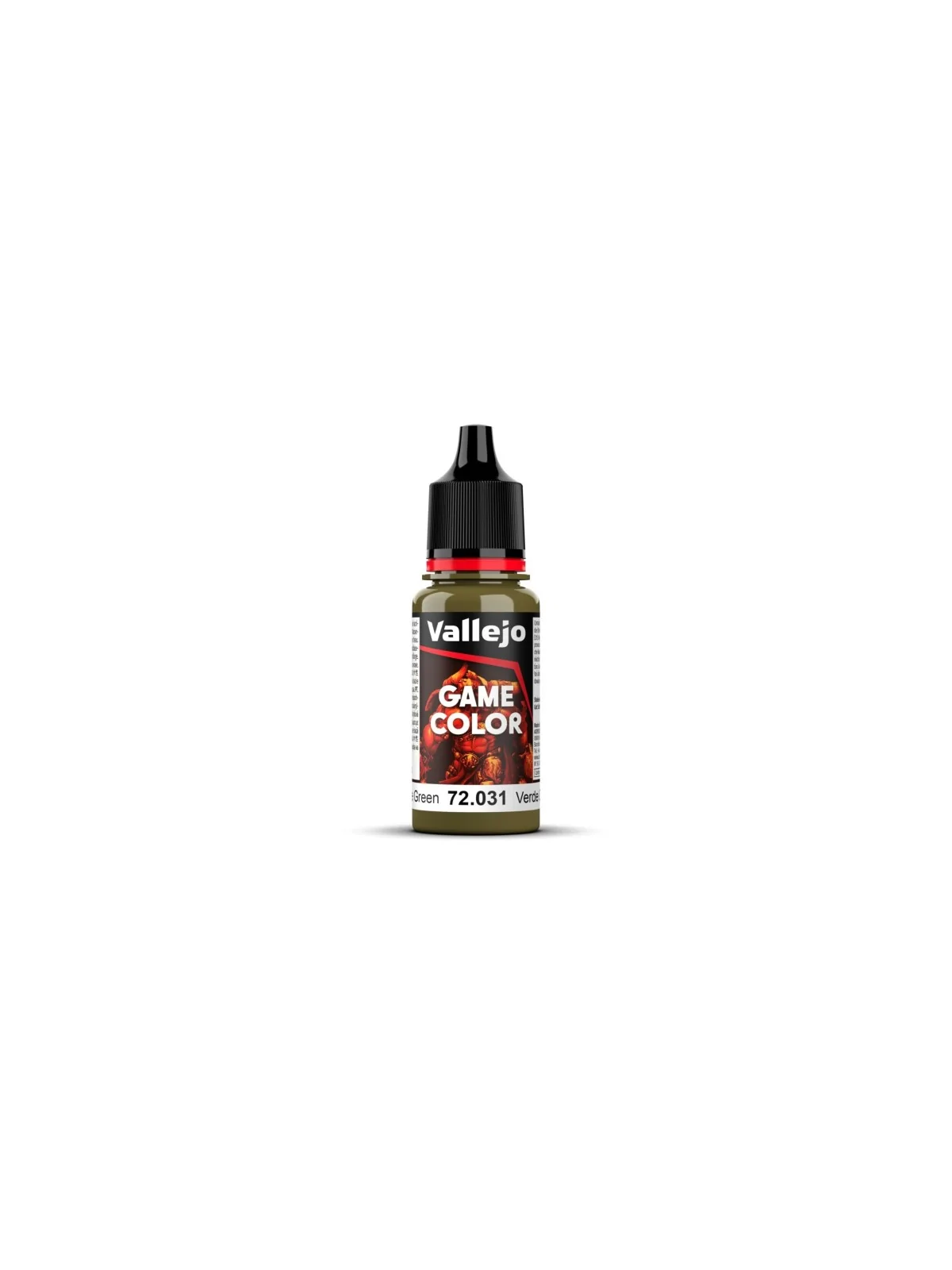 Verde Camuflaje Game Color Vallejo 18 ml (72031) de Vallejo en Game Color | La Cueva Roja