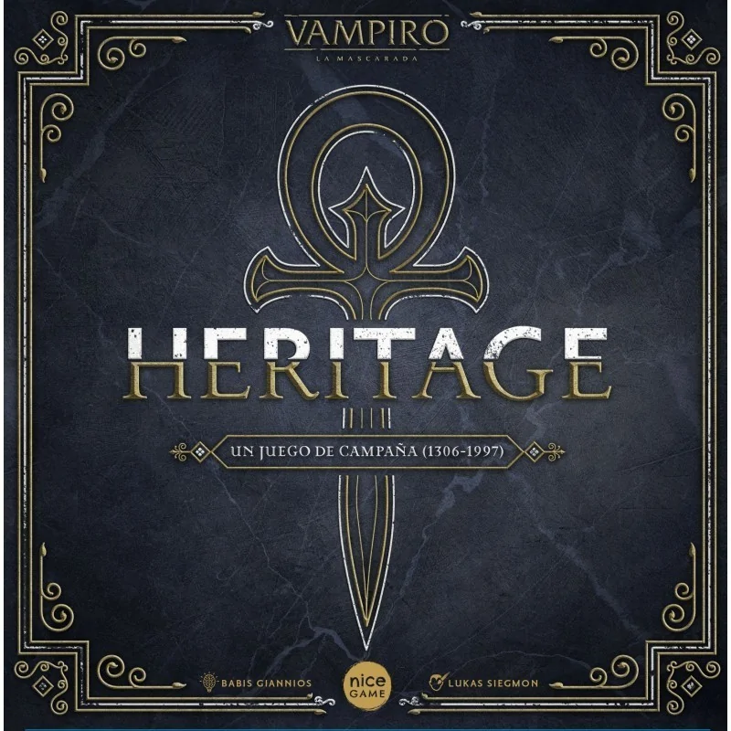 Vampiro la Mascarada: Heritage - Edición Retail de Dmz Games en Juegos de Tablero | La Cueva Roja