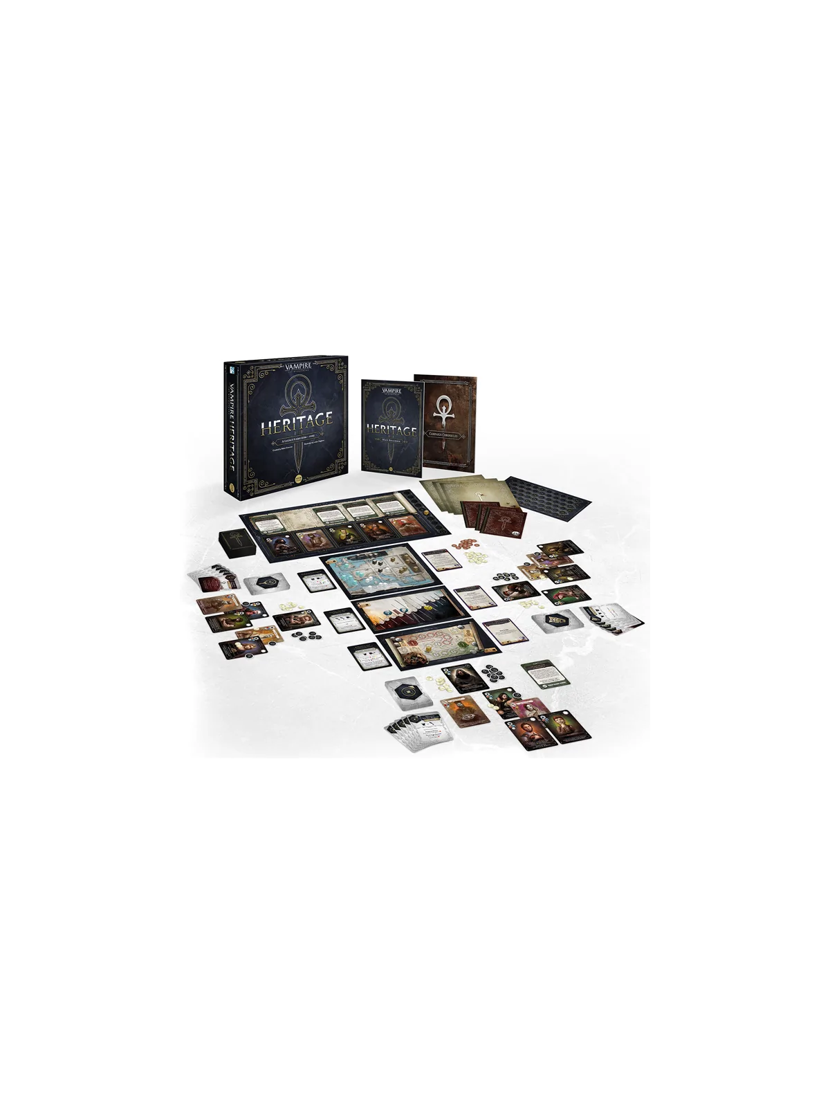 Vampiro la Mascarada: Heritage - Edición Retail de Dmz Games en Juegos de Tablero | La Cueva Roja