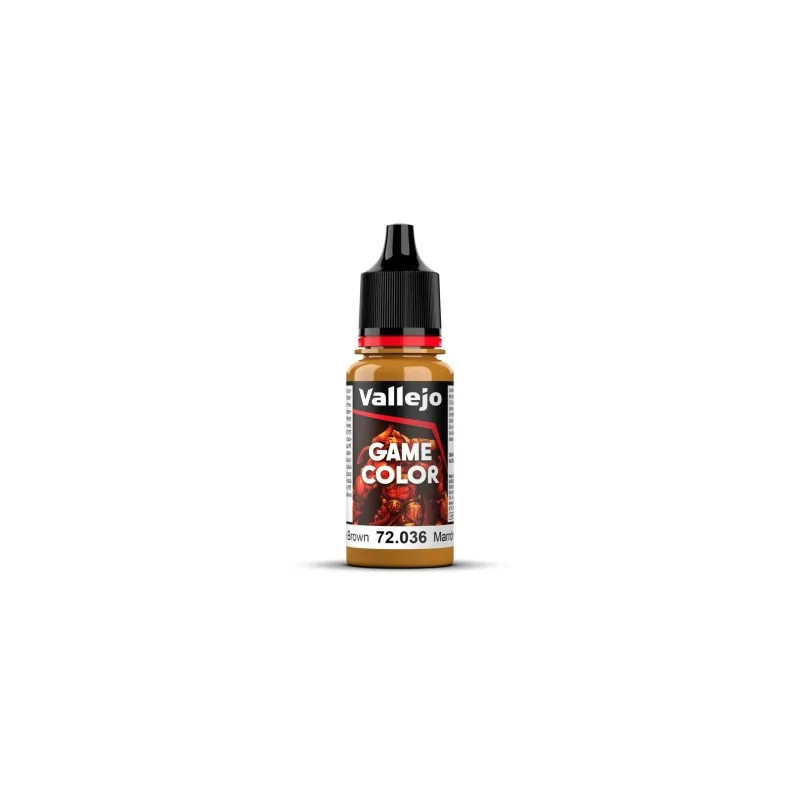 Marrón Bronceado Game Color Vallejo 18 ml (72036) de Vallejo en Game Color | La Cueva Roja