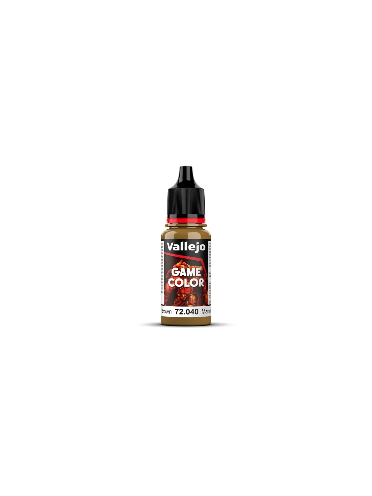Marrón Cuero Game Color Vallejo 18 ml (72040) de Vallejo en Game Color | La Cueva Roja