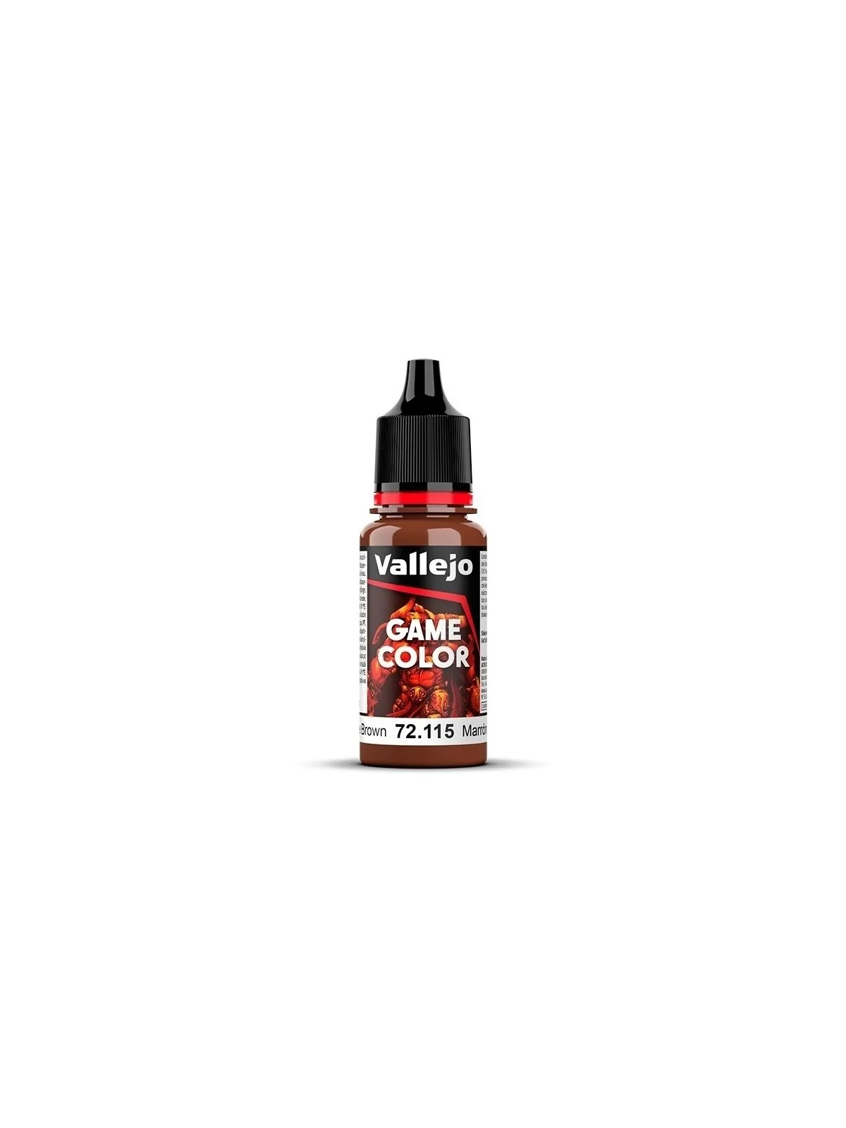 Marrón Mugre Game Color Vallejo 18 ml (72115) de Vallejo en Game Color | La Cueva Roja