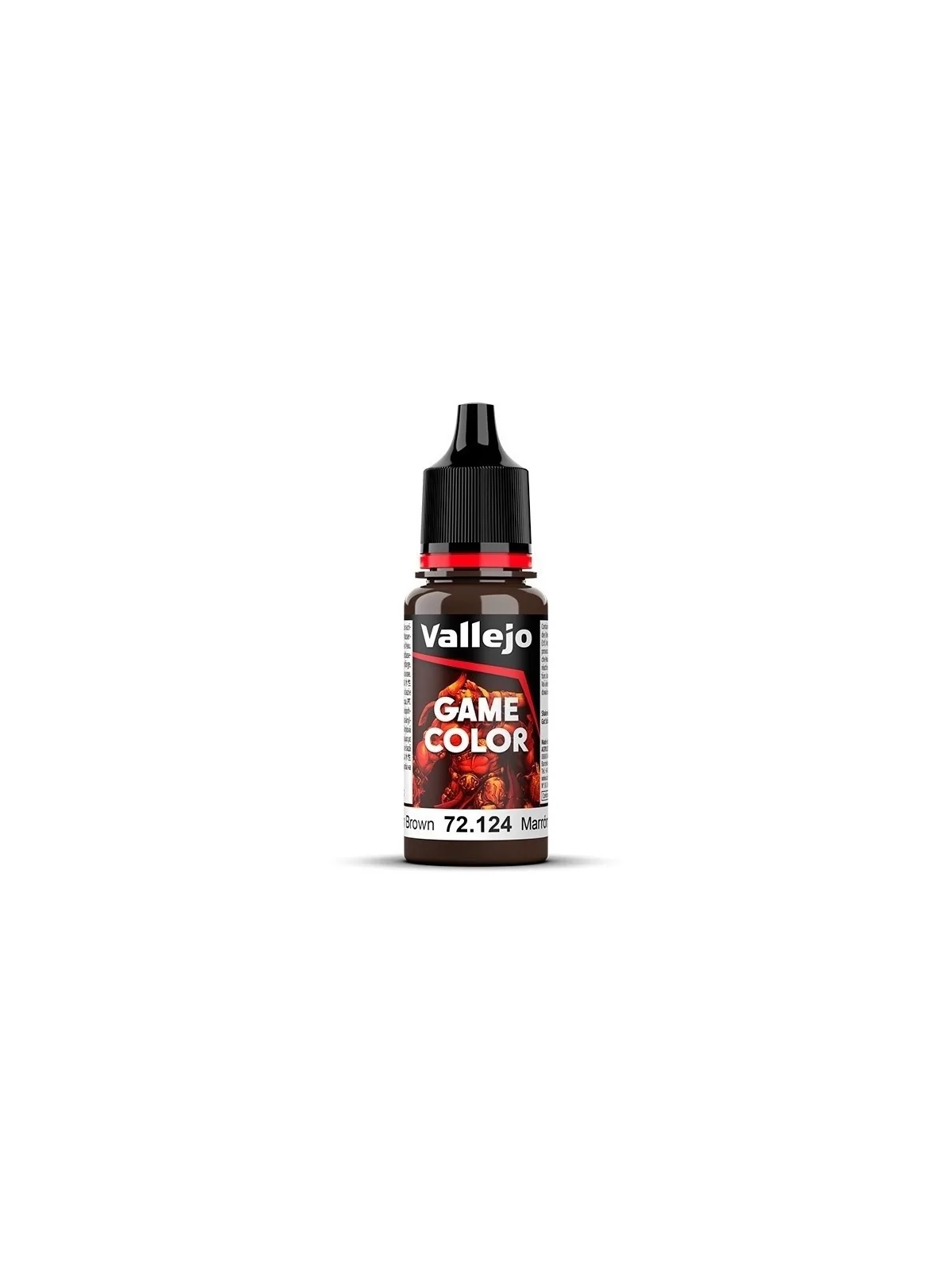 Marrón Gorgona Game Color Vallejo 18 ml (72124) de Vallejo en Game Color | La Cueva Roja