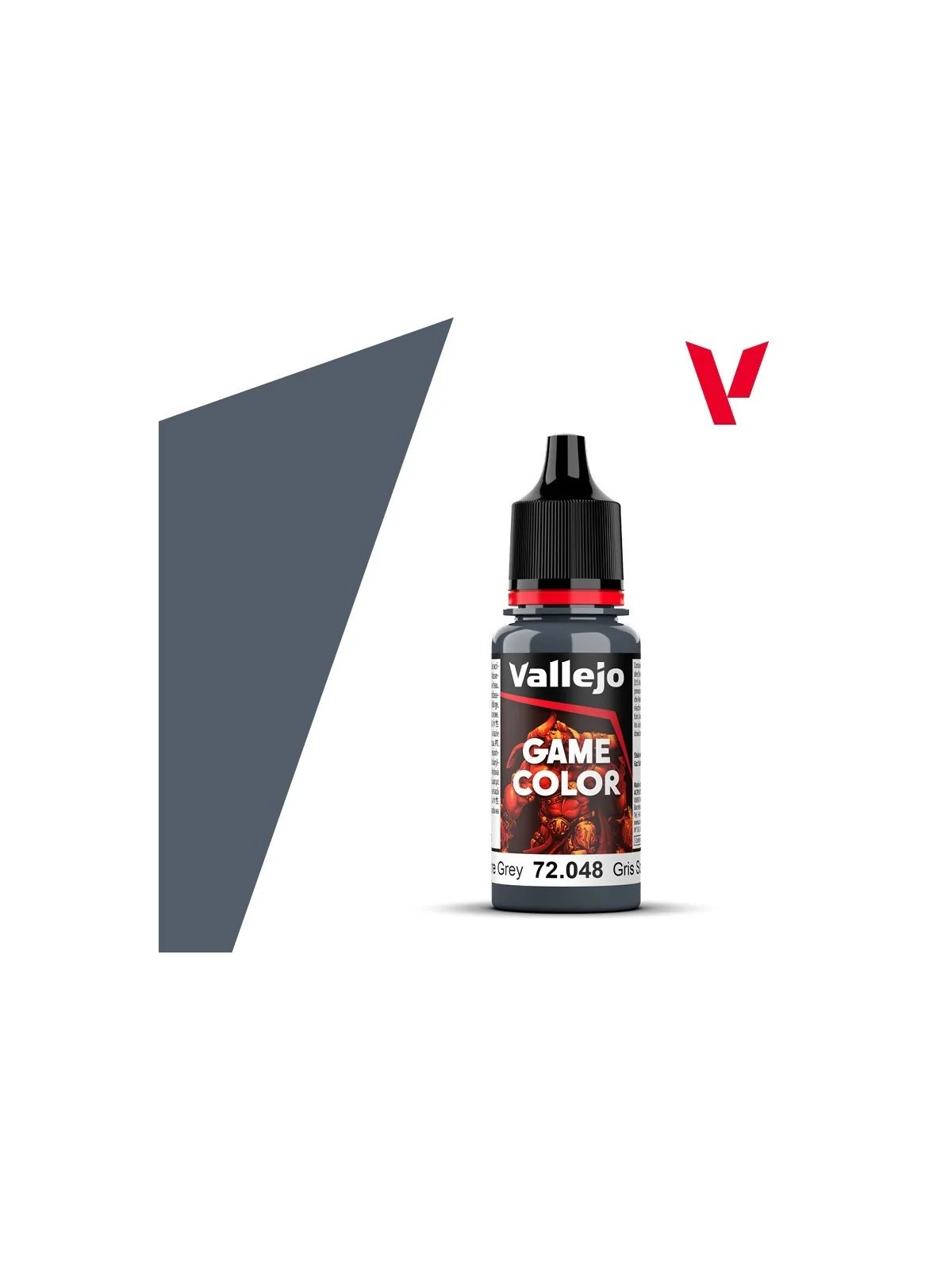 Gris Sombra Game Color Vallejo 18 ml (72048) de Vallejo en Game Color | La Cueva Roja