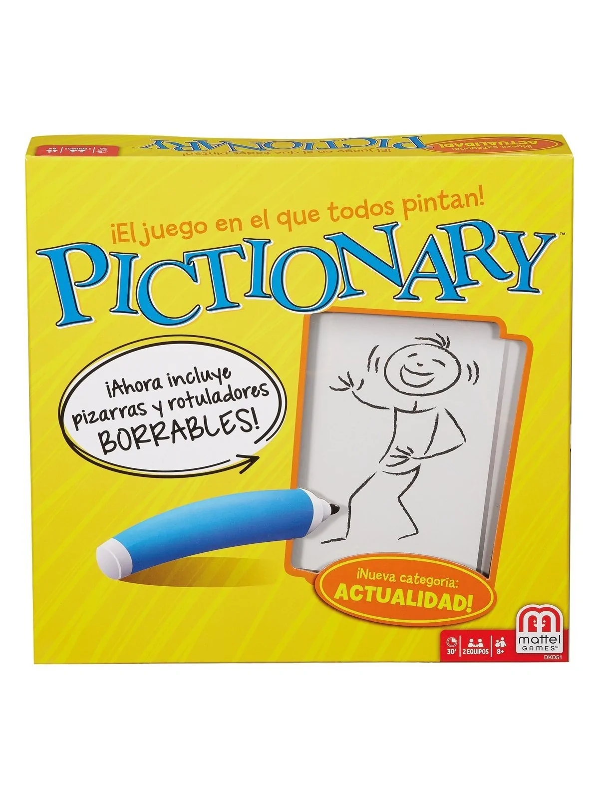Pictionary de Mattel en Juegos de Tablero | La Cueva Roja