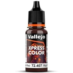 Rojo Terciopelo Game Color Xpress Vallejo 18 ml (72407) de Vallejo en Xpress Color | La Cueva Roja
