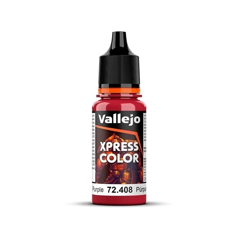 Púrpura Cardenal Game Color Xpress Vallejo 18 ml (72408) de Vallejo en Xpress Color | La Cueva Roja