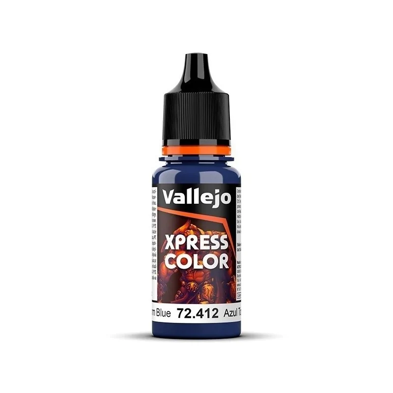 Azul Tormenta Game Color Xpress Vallejo 18 ml (72412) de Vallejo en Xpress Color | La Cueva Roja