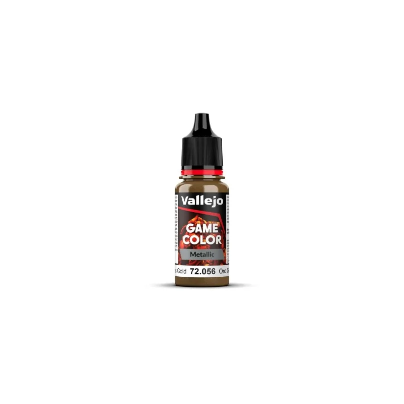 Oro Glorioso Game Color Metal Vallejo 18 ml (72056) de Vallejo en Game Color | La Cueva Roja