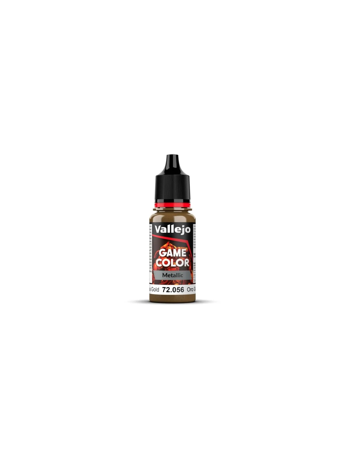 Oro Glorioso Game Color Metal Vallejo 18 ml (72056) de Vallejo en Game Color | La Cueva Roja