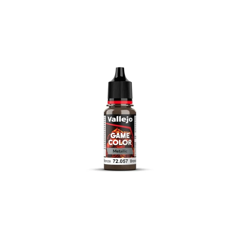 Bronce Game Color Metal Vallejo 18 ml (72057) de Vallejo en Game Color | La Cueva Roja