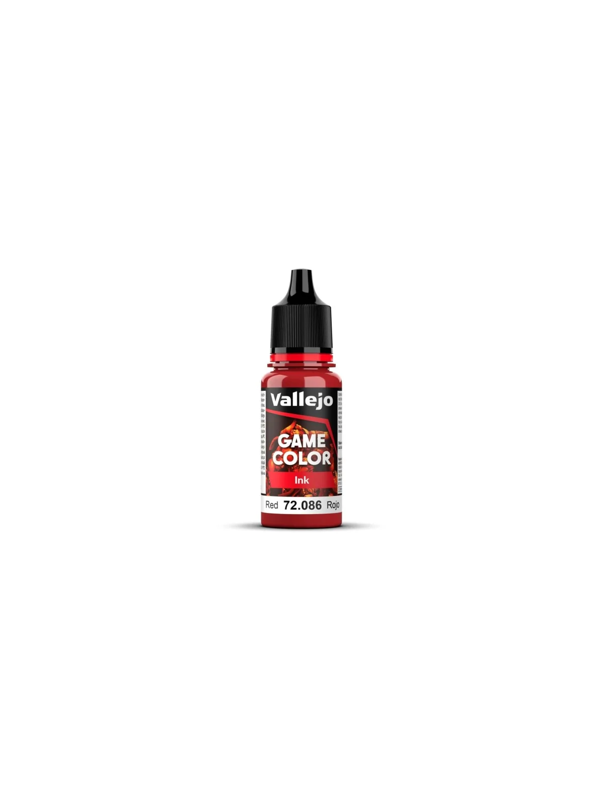 Rojo Game Color Ink Tinta Vallejo 18 ml (72086) de Vallejo en Game Color | La Cueva Roja