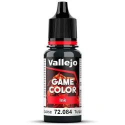Turquesa Oscuro Game Color Ink Tinta Vallejo 18 ml (72084) de Vallejo en Game Color | La Cueva Roja