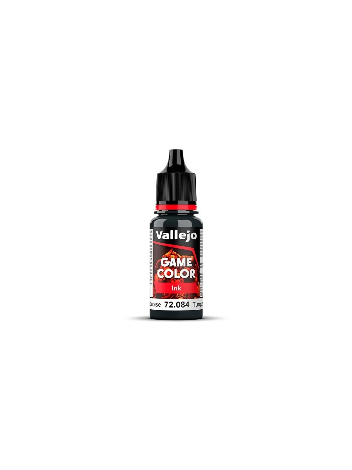 Turquesa Oscuro Game Color Ink Tinta Vallejo 18 ml (72084) de Vallejo en Game Color | La Cueva Roja