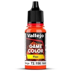 Naranja Fluorescente Game Color Fluo Vallejo 18 ml (72156) de Vallejo en Game Color | La Cueva Roja