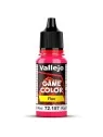 Rojo Fluorescente Game Color Fluo Vallejo 18 ml (72157) de Vallejo en Game Color | La Cueva Roja