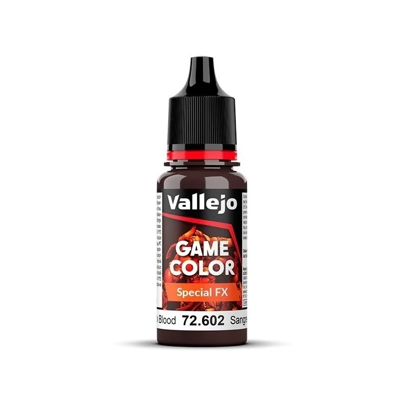 Sangre Espesa Game Color Special FX Vallejo 18 ml (72602) de Vallejo en Game Color | La Cueva Roja