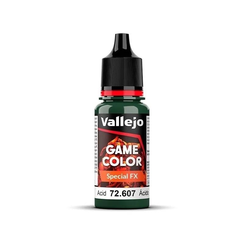 Ácido Game Color Special FX Vallejo 18 ml (72607) de Vallejo en Game Color | La Cueva Roja