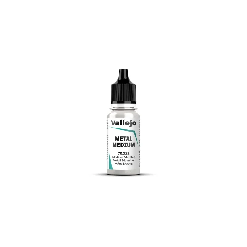 Medium Metálico Auxiliar Vallejo 18 ml (70521) de Vallejo en Game Color | La Cueva Roja