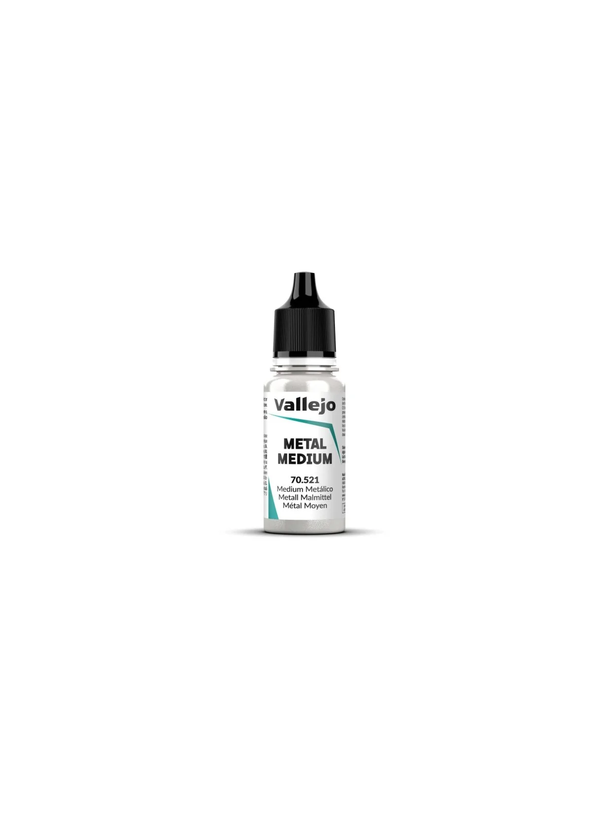 Medium Metálico Auxiliar Vallejo 18 ml (70521) de Vallejo en Game Color | La Cueva Roja