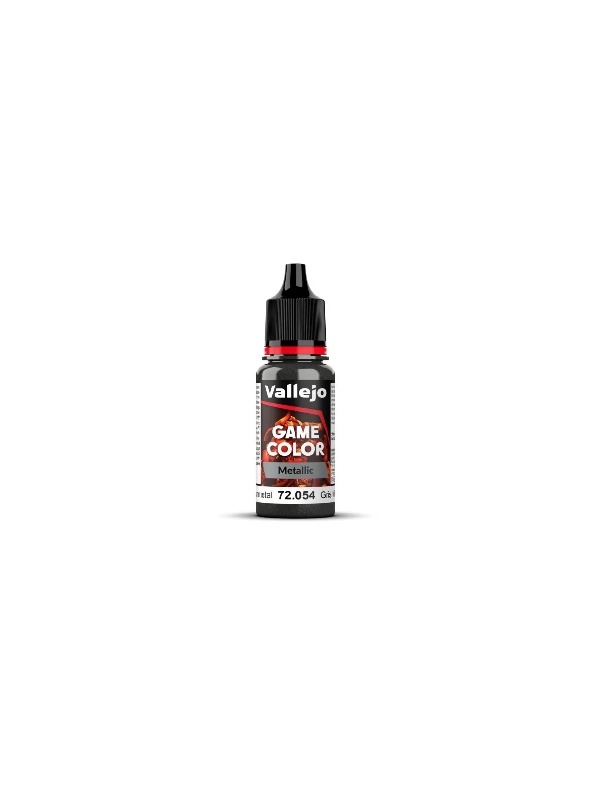 Gris Metalizado Oscuro Game Color Metal Vallejo 18 ml (72054) de Vallejo en Game Color | La Cueva Roja