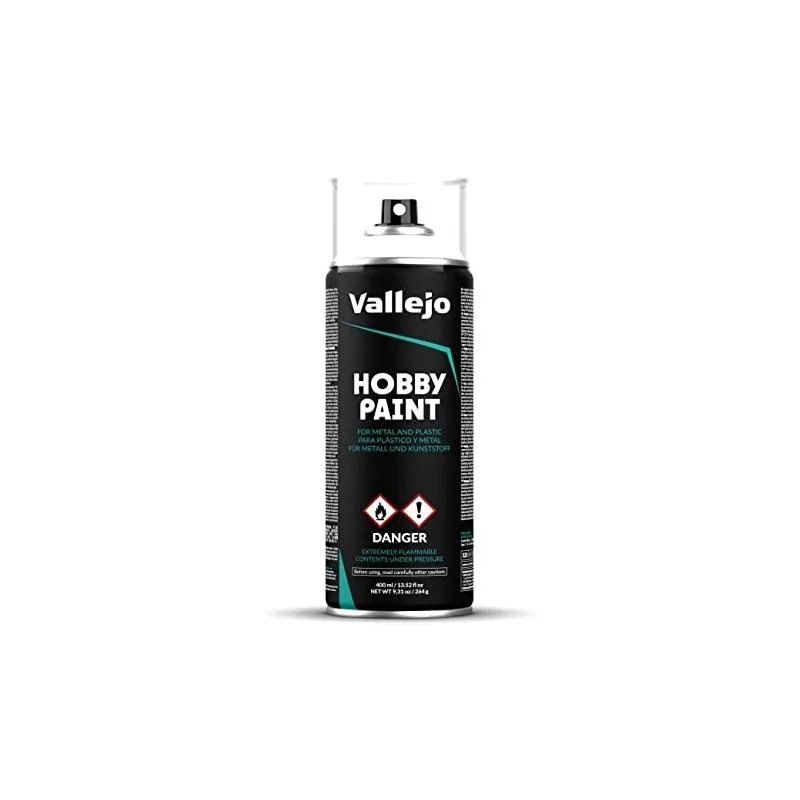 Dunkelgrau Spray Aerosol Vallejo 400 ml (28002) de Vallejo en Spray | La Cueva Roja