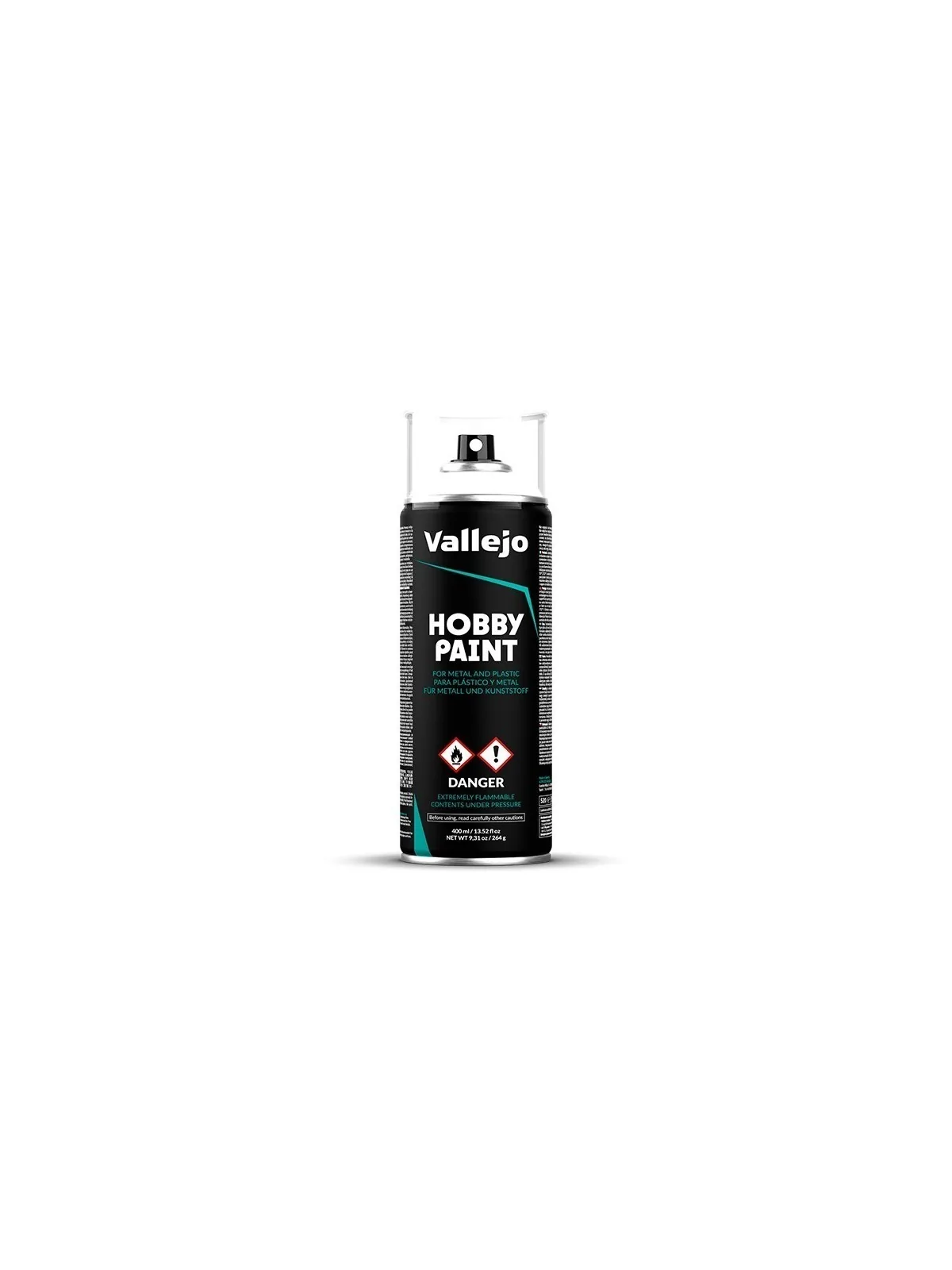 Gris Lobo Spray Aerosol Vallejo 400 ml (28020) de Vallejo en Spray | La Cueva Roja