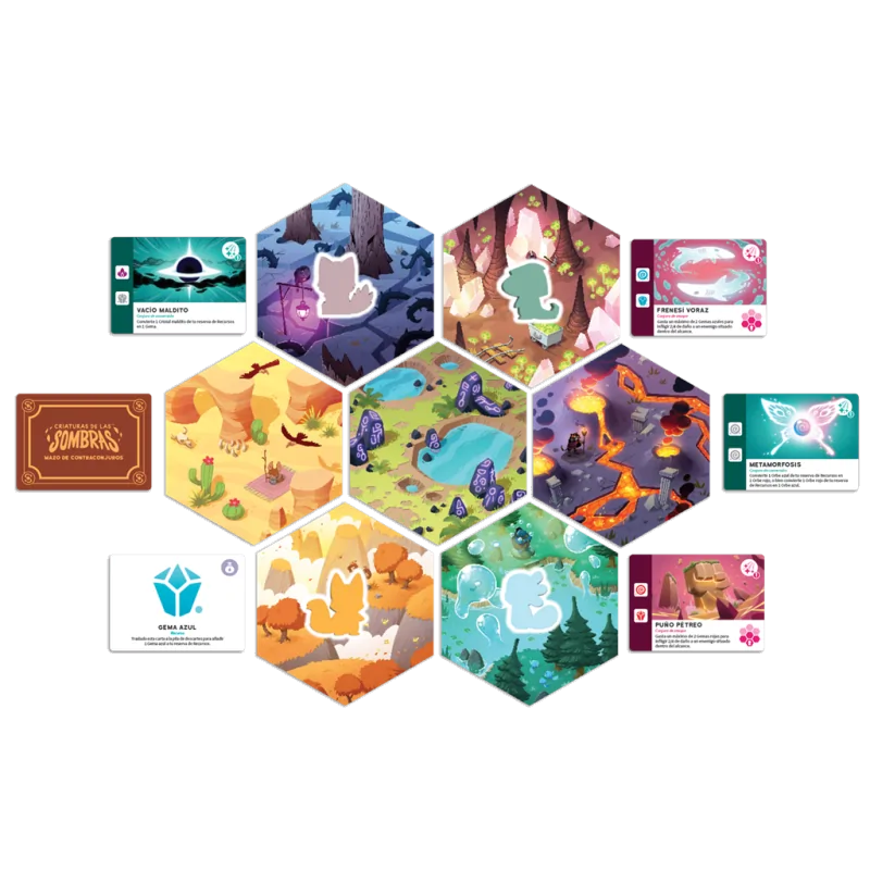 Criaturas de las Sombras de TeeTurtle en Juegos de Tablero | La Cueva Roja