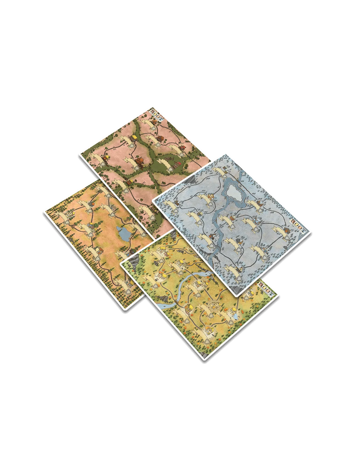Root: Pack de Mapas del Bosque de Shadowlands Ediciones en Juegos de Rol | La Cueva Roja