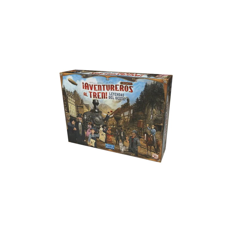 ¡Aventureros al Tren! Legacy Leyendas del Oeste de Days of Wonder en Juegos de Tablero | La Cueva Roja