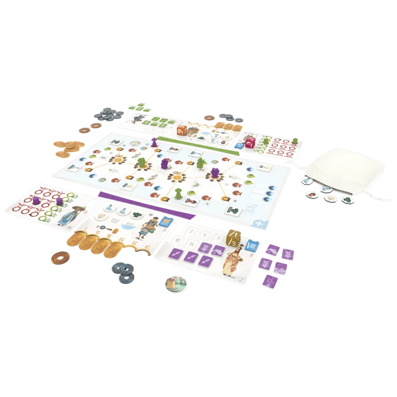 Tokaido Duo de Funforge en Juegos de Tablero | La Cueva Roja
