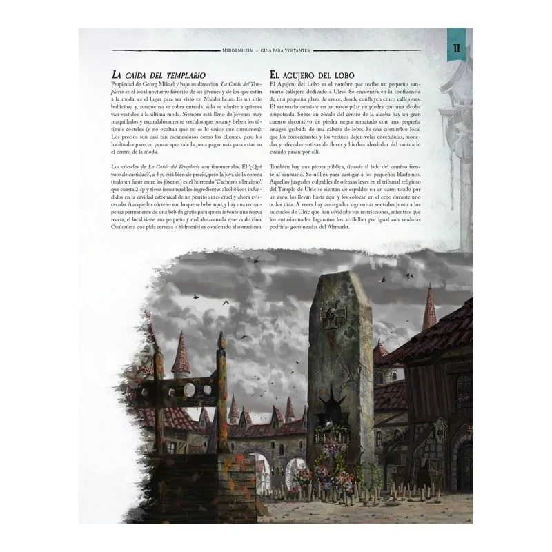 Middenheim: La Ciudad del Lobo Blanco de Devir en Juegos de Rol | La Cueva Roja