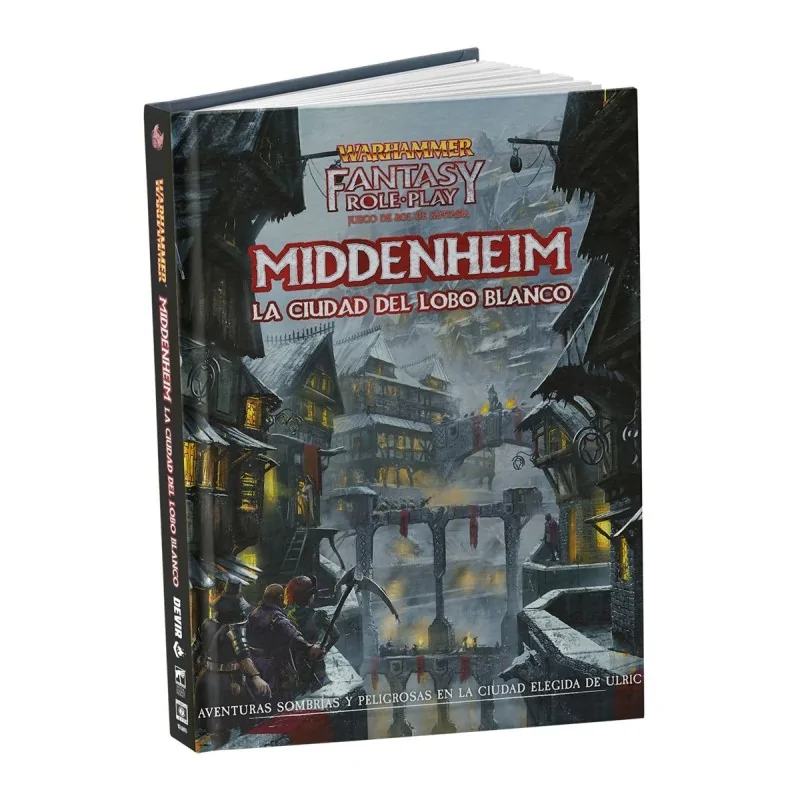 Middenheim: La Ciudad del Lobo Blanco de Devir en Juegos de Rol | La Cueva Roja