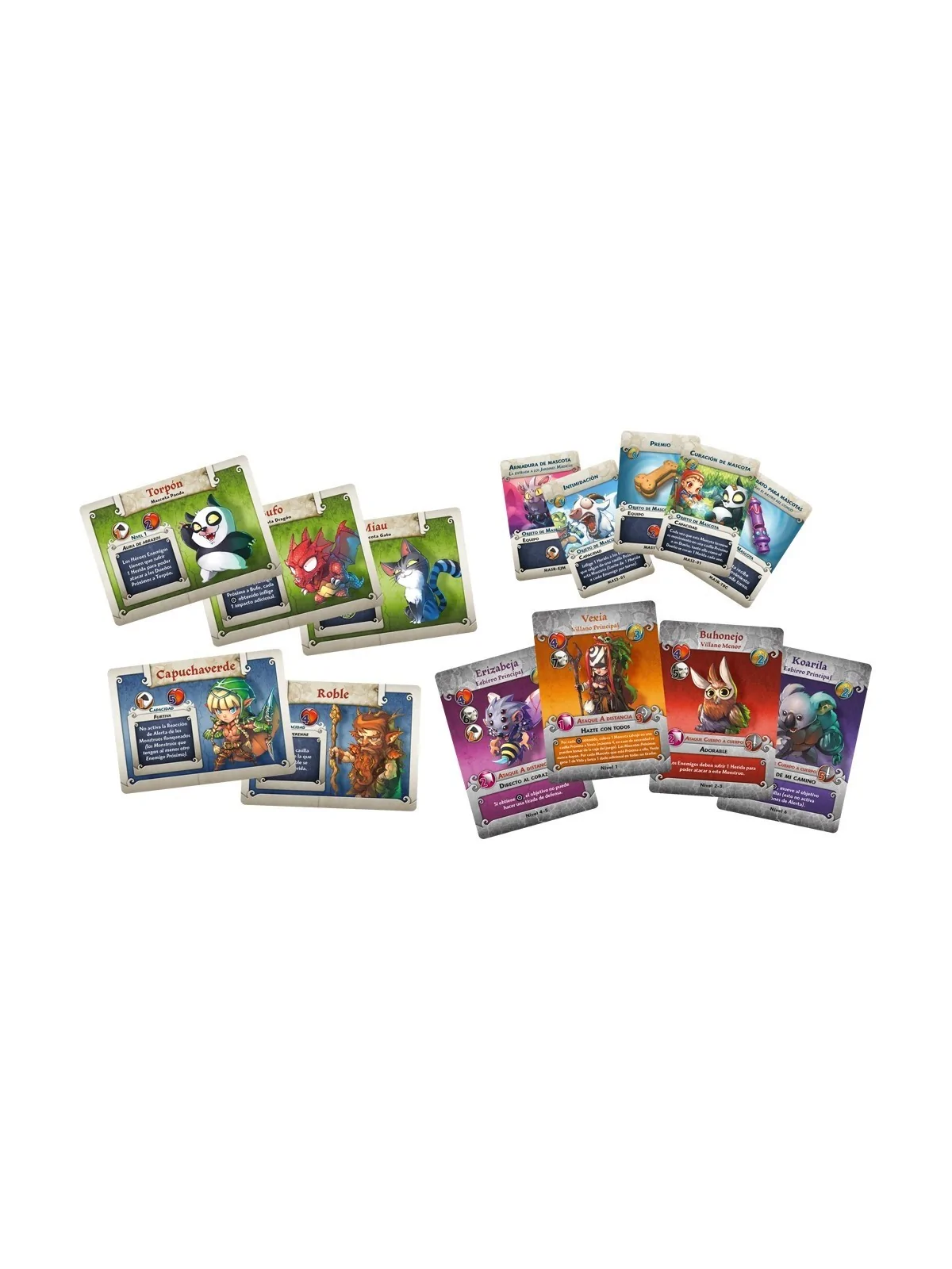 Arcadia Quest Mascotas de CMON en Juegos de Tablero | La Cueva Roja