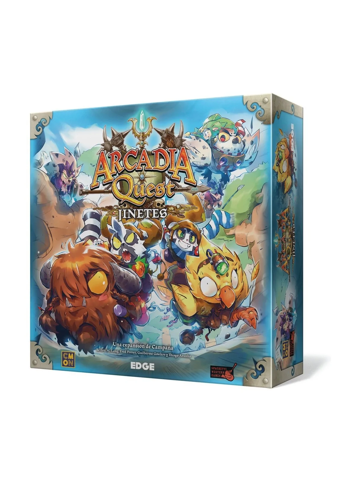 Arcadia Quest Jinetes de CMON en Juegos de Tablero | La Cueva Roja