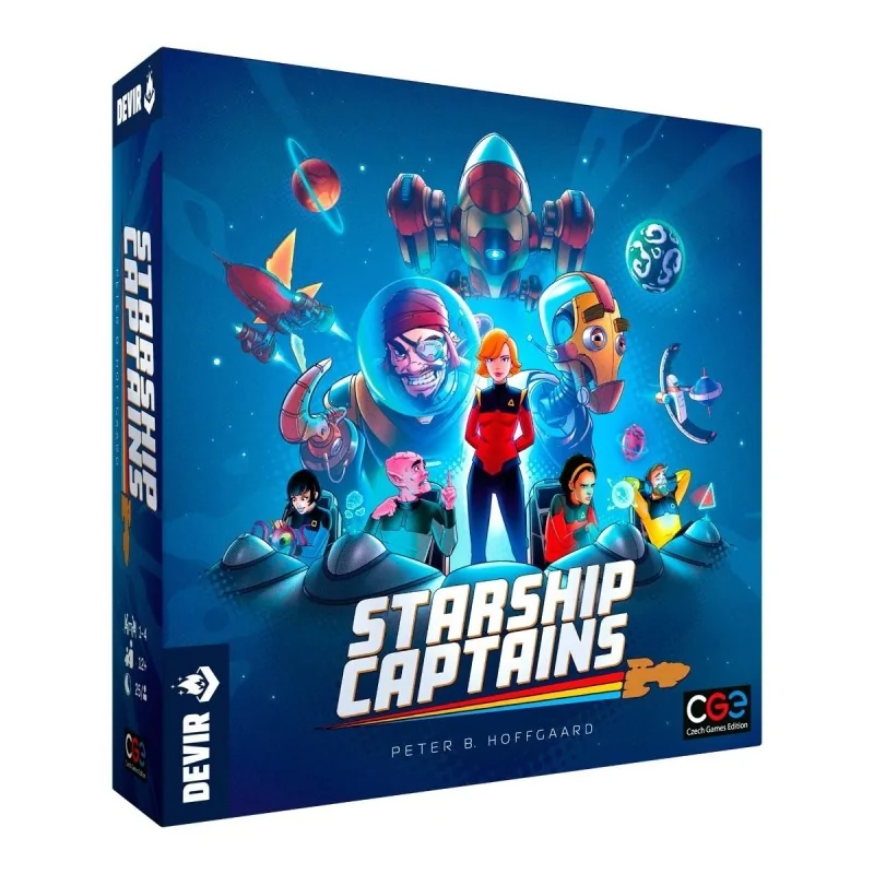 Starship Captains de Devir en Juegos de Tablero | La Cueva Roja