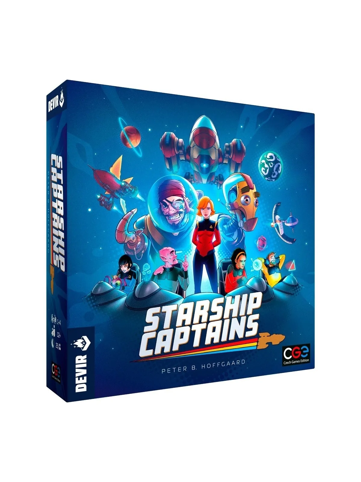 Starship Captains de Devir en Juegos de Tablero | La Cueva Roja