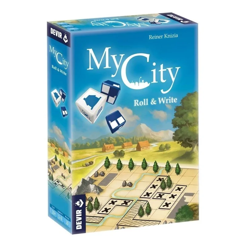 My City: Roll and Write de Devir en Juegos de Tablero | La Cueva Roja